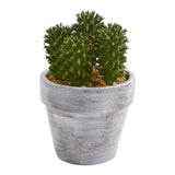 8” Cactus Artificial Plant (Set of 3)-Plant in Planter-Parc Decor