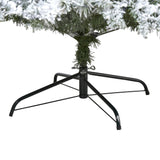 8' Flocked White River Mountain Pine Artificial Christmas Tree with Pinecones-Christmas Tree-Parc Decor