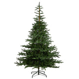 8’ Layered Washington Spruce Christmas Tree with 650 Clear Lights and 1561 Bendable Branches-Christmas Tree-Parc Decor