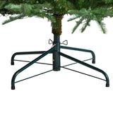 8’ Layered Washington Spruce Christmas Tree with 650 Clear Lights and 1561 Bendable Branches-Christmas Tree-Parc Decor