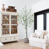 8' Minimalist Citrus Artificial Tree-Tree-Parc Decor