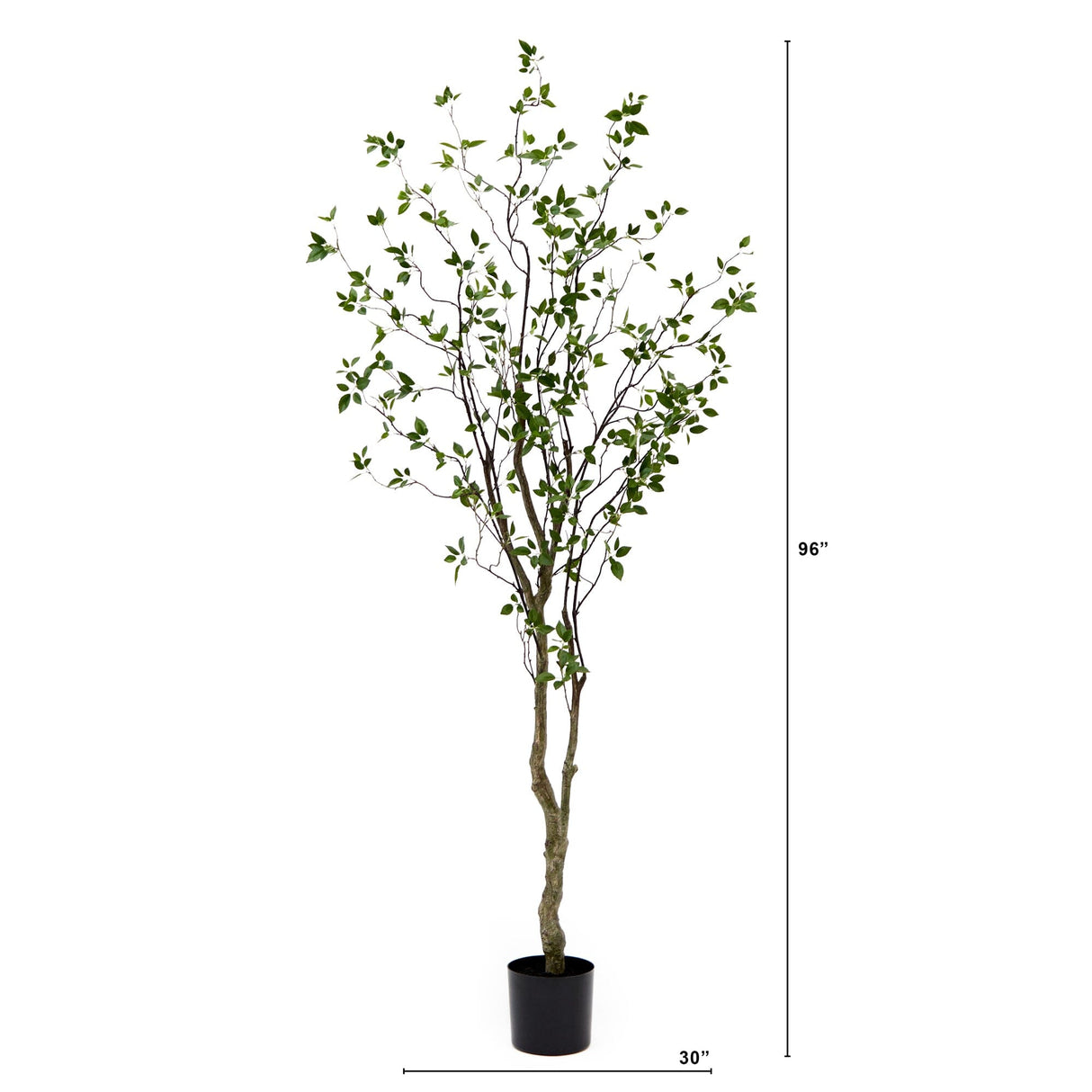 8' Minimalist Citrus Artificial Tree-Tree-Parc Decor