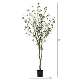 8' Minimalist Citrus Artificial Tree-Tree-Parc Decor