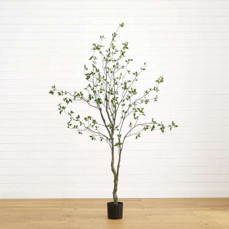 8' Minimalist Citrus Artificial Tree-Tree-Parc Decor