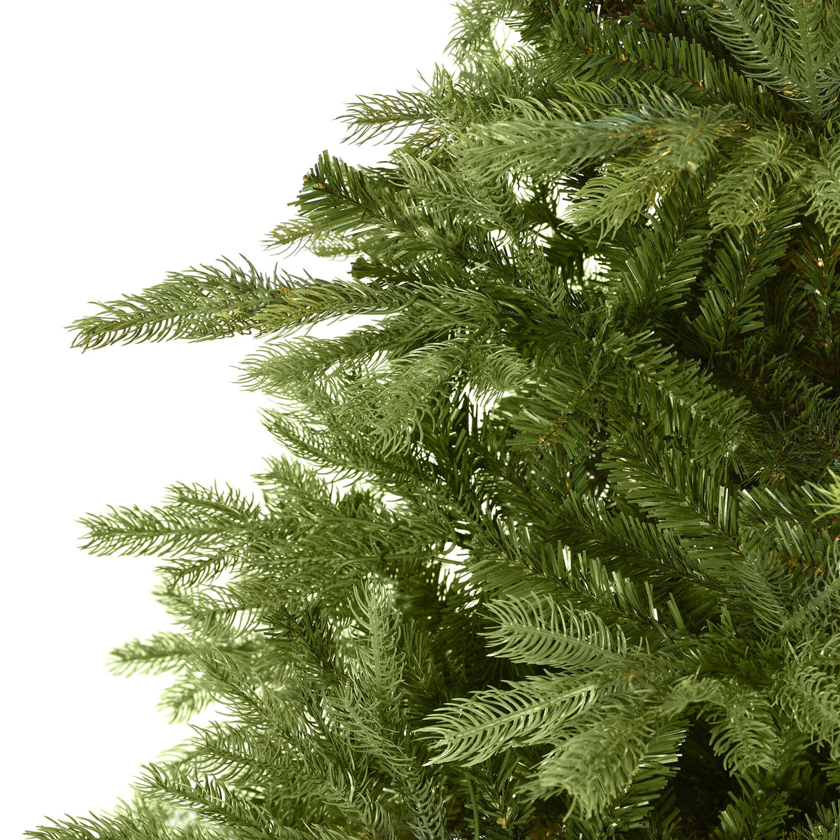 8’ North Carolina Spruce Artificial Christmas Tree with 1303 Bendable Branches-Christmas Tree-Parc Decor