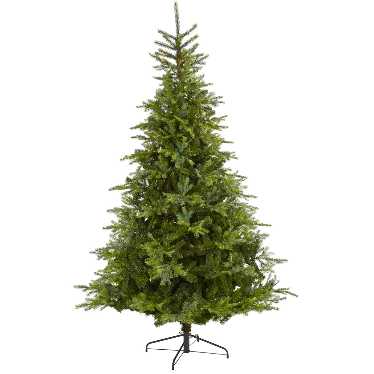 8’ North Carolina Spruce Artificial Christmas Tree with 1303 Bendable Branches-Christmas Tree-Parc Decor