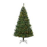 8' Northern Tip Artificial Christmas Tree with 450 Clear LED Lights-Christmas Tree-Parc Decor