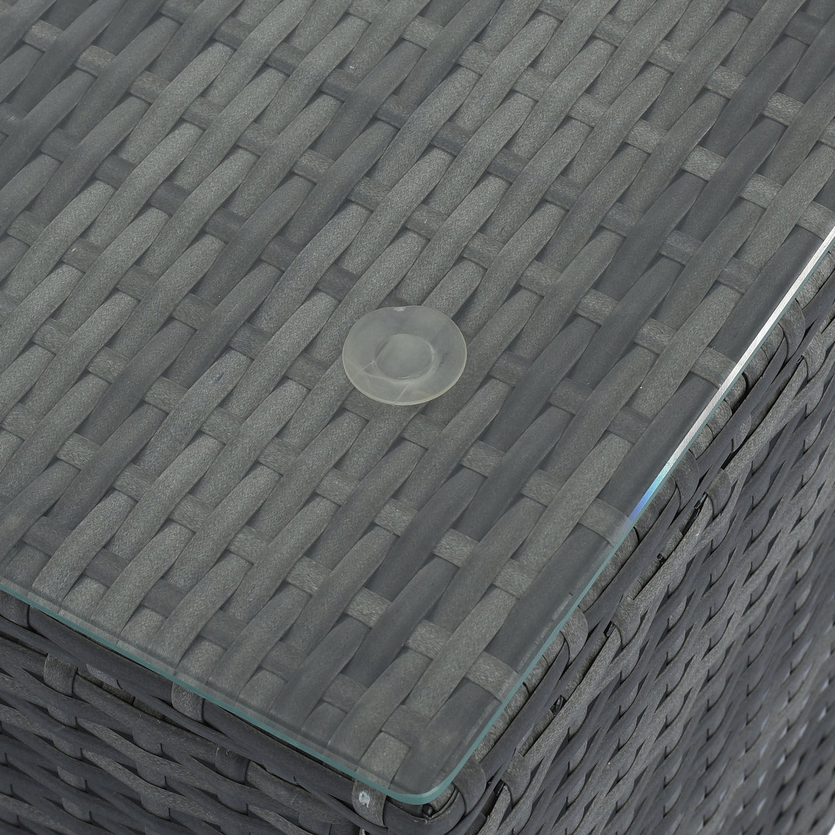 8-pieces Outdoor Wicker Round Sofa Set-Outdoor Furniture-Parc Decor