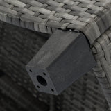 8-pieces Outdoor Wicker Round Sofa Set-Outdoor Furniture-Parc Decor