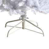 8’ Slim White Artificial Christmas Tree with 1348 Bendable Branches-Christmas Tree-Parc Decor
