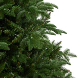 8’ South Carolina Spruce Christmas Tree with 700 White Warm Lights and 3412 Bendable Branches-Christmas Tree-Parc Decor