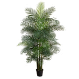 8' UV Resistant Artificial Areca Palm Tree (Indoor/Outdoor)-Tree-Parc Decor