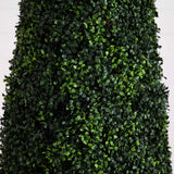 8’ UV Resistant Artificial Boxwood Topiary Cone Tree (Indoor/Outdoor)-Tree-Parc Decor