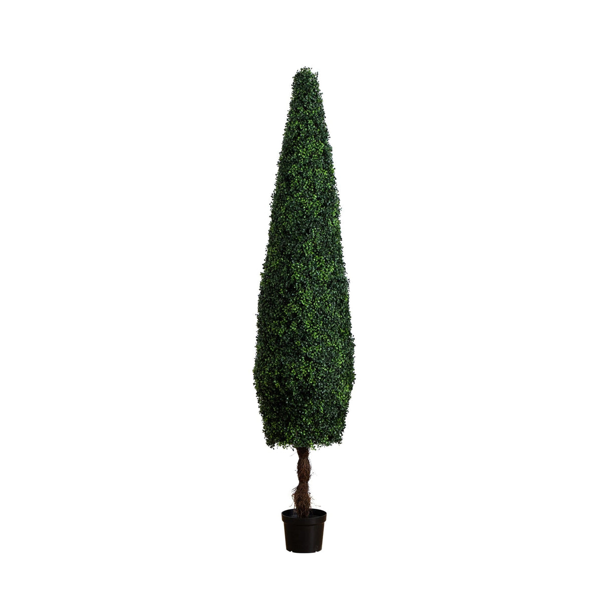 8’ UV Resistant Artificial Boxwood Topiary Cone Tree (Indoor/Outdoor)-Tree-Parc Decor