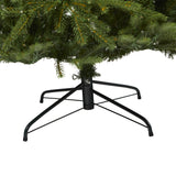 8’ Vancouver Fir “Natural Look” Artificial Christmas Tree with 700 Clear LED Lights and 3470 Bendable Branches-Christmas Tree-Parc Decor