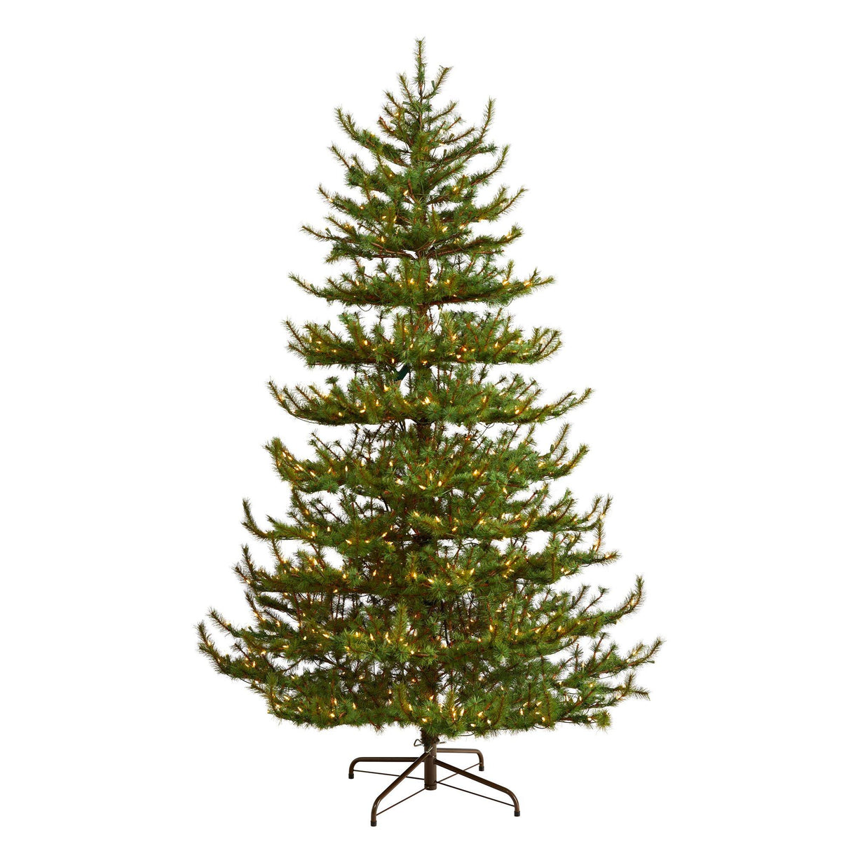 8’ Vancouver Mountain Pine Artificial Christmas Tree with 650 Clear Lights and 2199 Bendable Branches-Christmas Tree-Parc Decor
