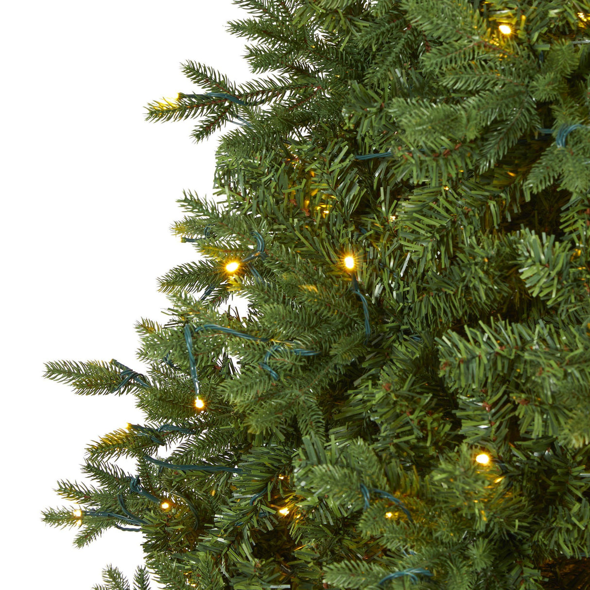8' Vermont Fir Artificial Christmas Tree with 450 Clear LED Lights-Christmas Tree-Parc Decor
