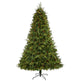 8’ Wellington Spruce “Natural Look” Artificial Christmas Tree with 550 Clear LED Lights and Pine Cones-Christmas Tree-Parc Decor
