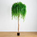 8’ Willow Artificial Tree (Real Touch)-Tree-Parc Decor