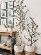 82” Artificial Olive Tree-Parc Decor