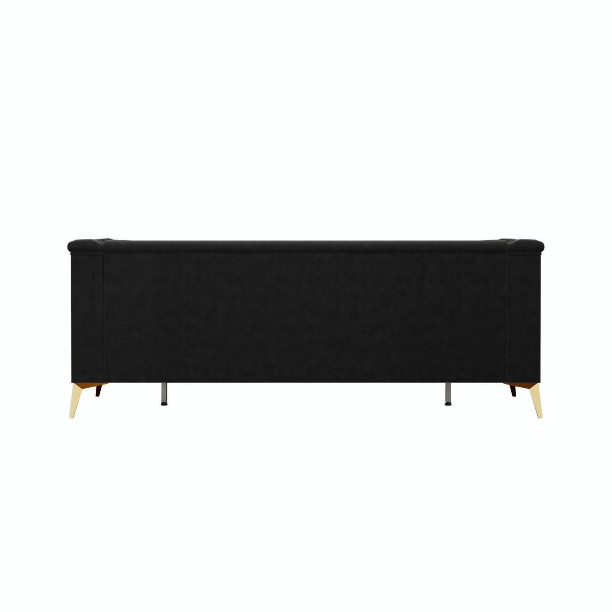 82.7" Modern Velvet Living Room Chesterfield Design Wide Sofa-Parc Decor