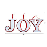 8.5” JOY Holiday Deluxe Shatterproof Ornament Set-Ornament-Parc Decor