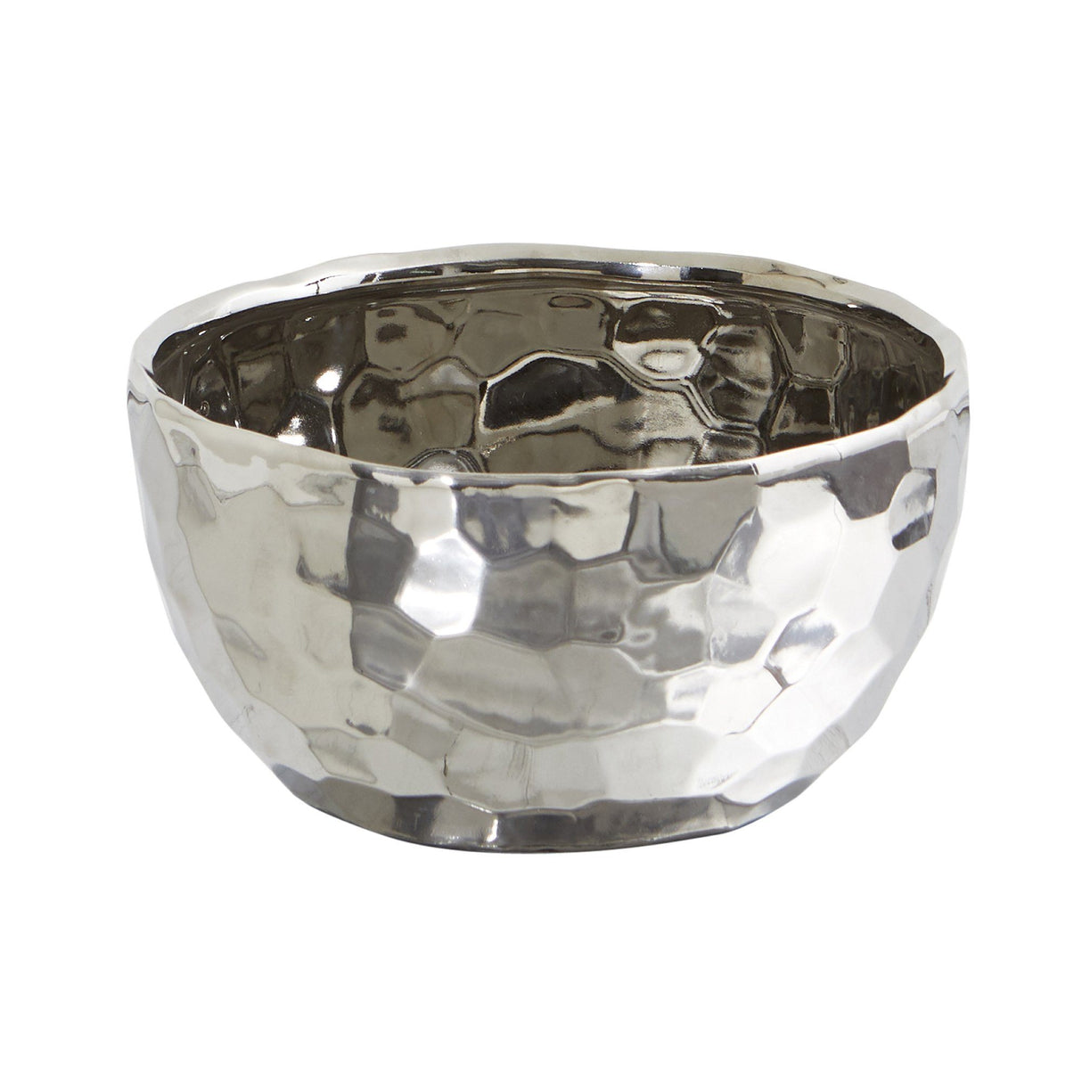 8.75” Designer Silver Bowl-Parc Decor