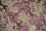 8x10 Camel and Purple Antique Style, Abstract Hand Knotted Low pile Wool Area Rug