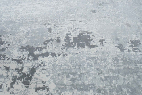 8x10 Rug, Abstract Blue and Green Rug made with Viscose Art Silk, Living, Dinning and Bedroom Rug | TRD0011QT810-Area Rug-Parc Decor