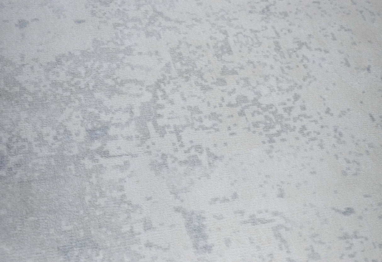 8x10 Rug, Abstract Ivory Rug made with Viscose Art Silk, Living, Dinning and Bedroom Rug | TRD005QT810-Area Rug-Parc Decor