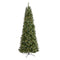 9' Cashmere Slim Artificial Christmas Tree with 550 Warm White Lights and 1308 Bendable Branches-Parc Decor