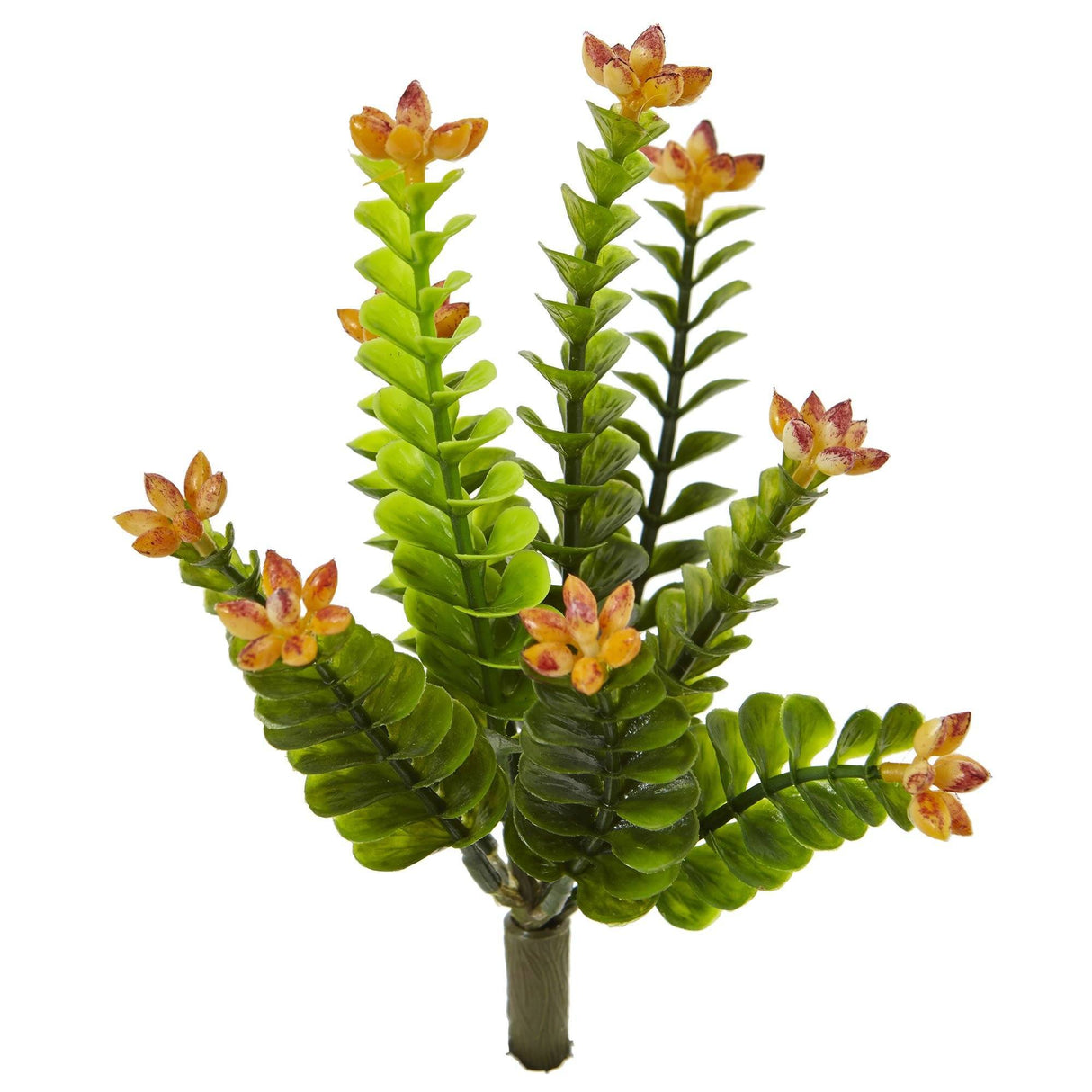 9” Flowering Sedum Artificial Plant (Set of 6)-Parc Decor
