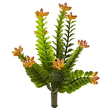 9” Flowering Sedum Artificial Plant (Set of 6)-Parc Decor
