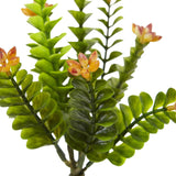 9” Flowering Sedum Artificial Plant (Set of 6)-Parc Decor