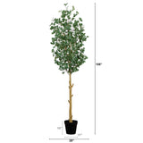 9’ Artificial Eucalyptus Tree-Tree-Parc Decor