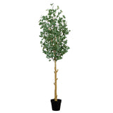 9’ Artificial Eucalyptus Tree-Tree-Parc Decor
