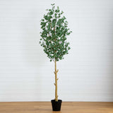 9’ Artificial Eucalyptus Tree-Tree-Parc Decor