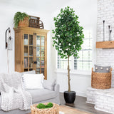 9’ Artificial Ficus Tree-Tree-Parc Decor