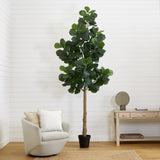 9’ Artificial Fiddle Leaf Fig Tree-Tree-Parc Decor