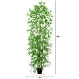 9’ Artificial Green Bamboo Tree-Tree-Parc Decor