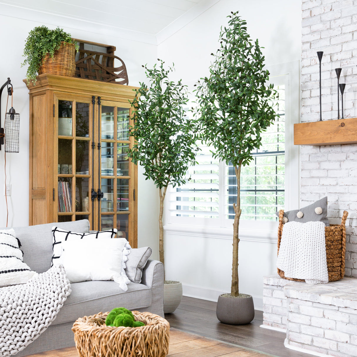 9’ Artificial Olive Tree-Tree-Parc Decor