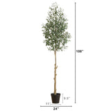 9’ Artificial Olive Tree-Tree-Parc Decor