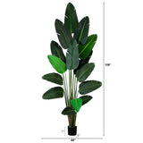 9’ Artificial Travelers Palm Tree-Tree-Parc Decor