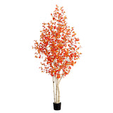 9’ Autumn Birch Artificial Fall Tree-Tree-Parc Decor
