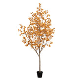 9’ Autumn Eucalyptus Artificial Fall Tree-Tree-Parc Decor