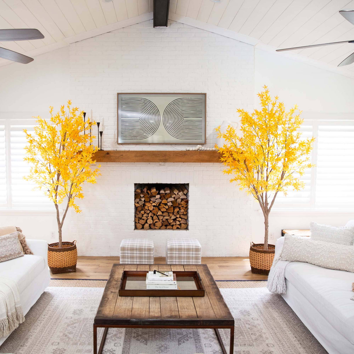 9’ Autumn Maple Artificial Fall Tree-Tree-Parc Decor