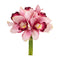 9” Cymbidium Orchid Artificial Flower Bundle (Set of 6)-Stem-Parc Decor