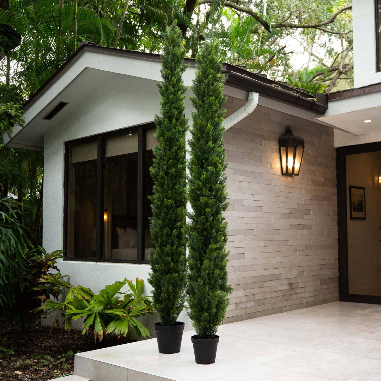 9' UV Resistant Artificial Cedar Pine Tree (Indoor/Outdoor)-Tree-Parc Decor