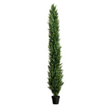 9' UV Resistant Artificial Cedar Pine Tree (Indoor/Outdoor)-Tree-Parc Decor