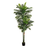 9’ UV Resistant Artificial Double Robellini Palm Tree (Indoor/Outdoor)-Tree-Parc Decor